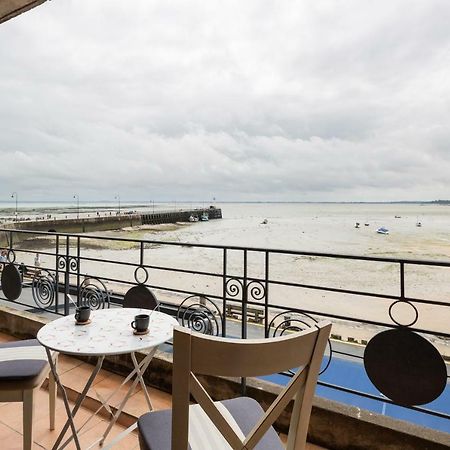 La Bisquine - Appt Pour 4 Avec Vue Mer カンカル エクステリア 写真